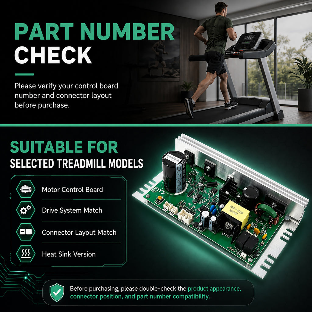 NordicTrack / Icon 406077 Treadmill Motor Control Board MC1648DLS