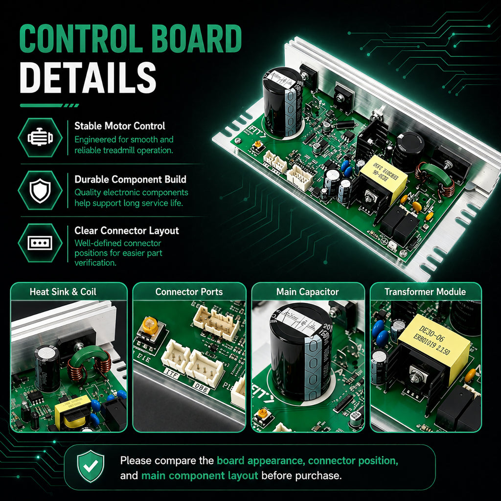 NordicTrack / Icon 406077 Treadmill Motor Control Board MC1648DLS