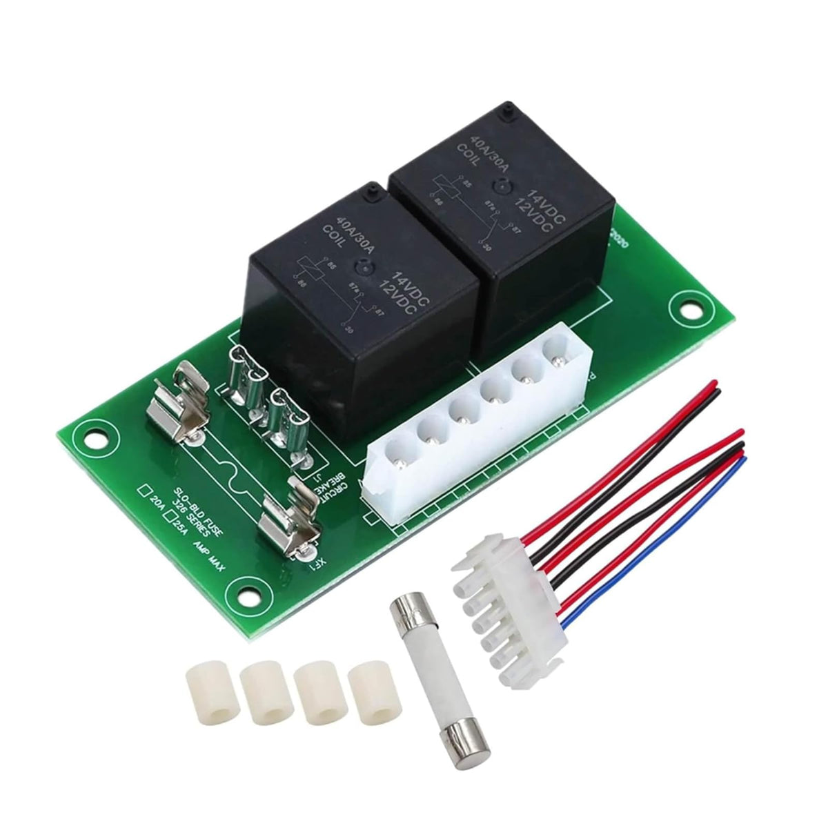140-1130 RV Slide Relay Board,Power Gear Slide Out Relay Controller for RV Power Gear 14-1130, 14-1096, 246063, 368859, 135696