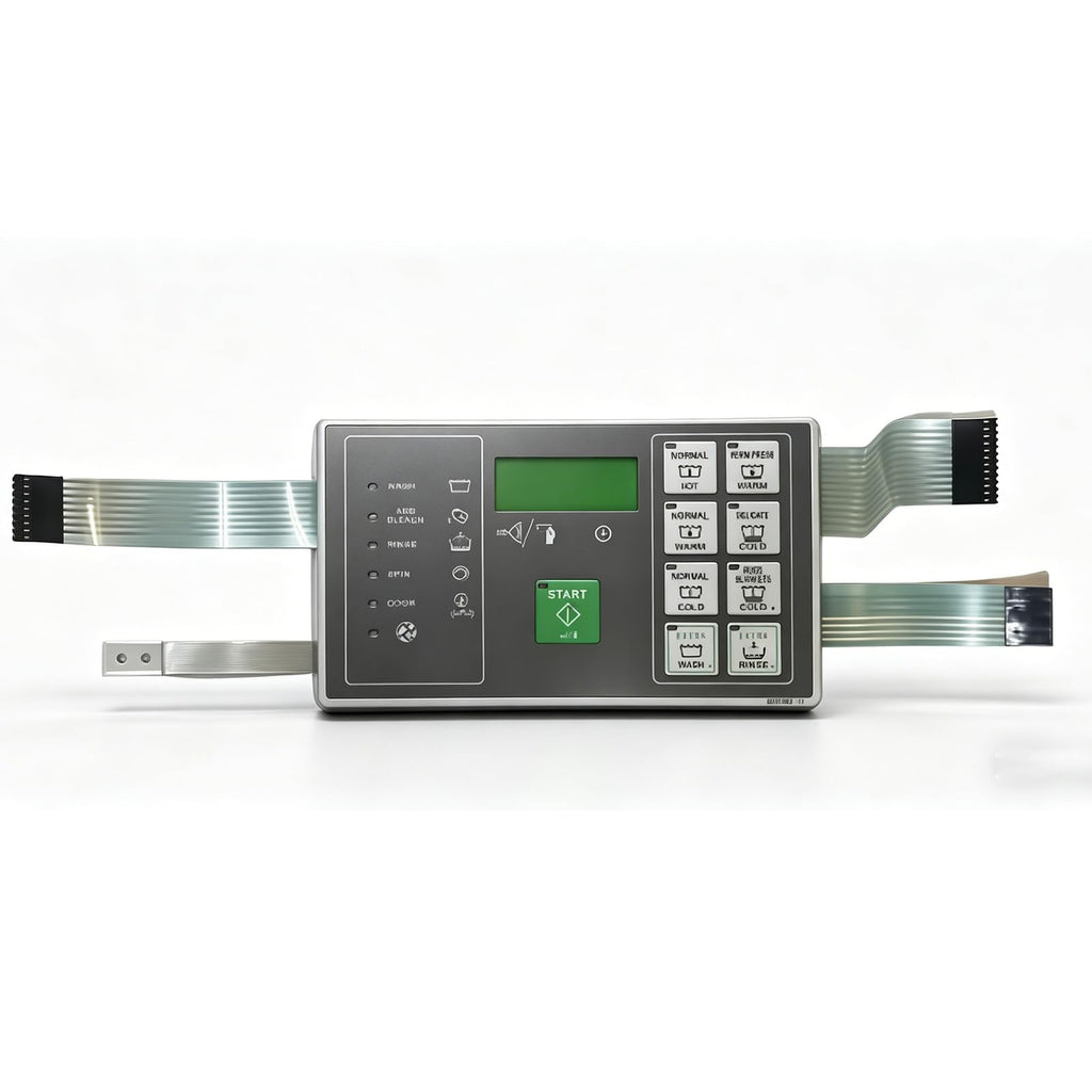 Alliance Laundry Systems F0231582-17P OEM English White Keypad Coin Kit