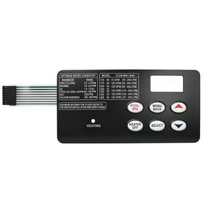461106 476199 Switch Membrane Pad for Mastertemp And Sta-RiteMax-E-Therm Pool and SPA Heater Electrical System