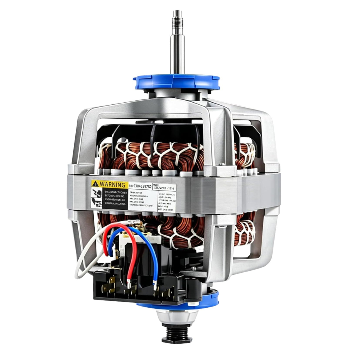 5304529782 Dryer Motor Assembly With Pulley for Frigidaire, Electrolux, Kenmore Dryers 主图