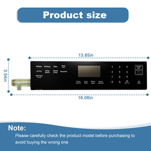 DG96-00850A Samsung Range Touch Control Panel