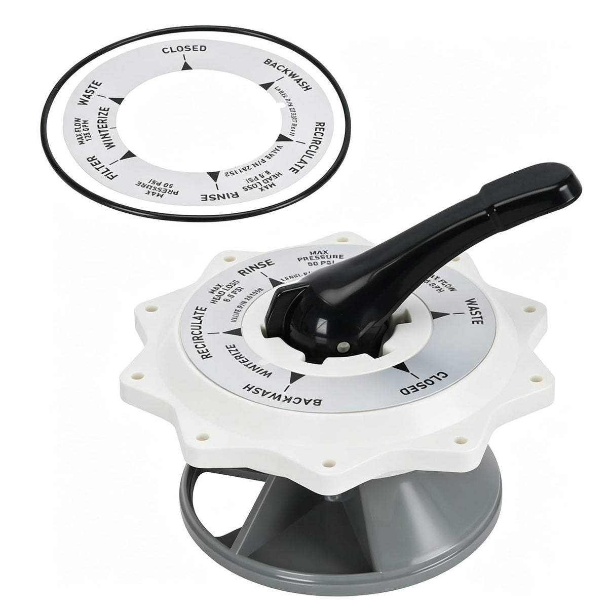 270067 2-inch top-mounted valve assembly for Hiflow top-mounted and side-mounted multi-functional valves 主图