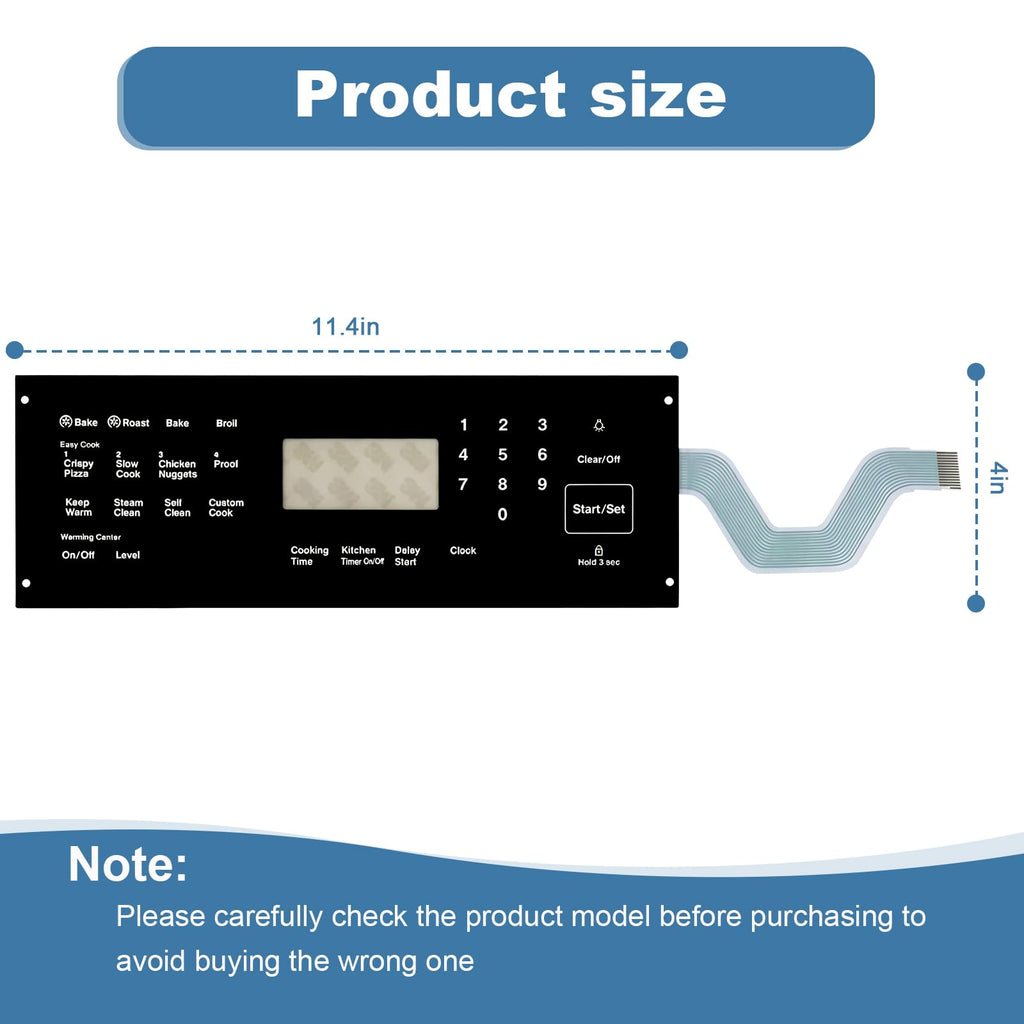 DG34-00020A Samsung Range Membrane Switch Touchpad