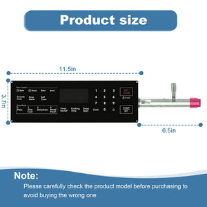 DG34-00027D Samsung Gas Stove Touch Control Panel