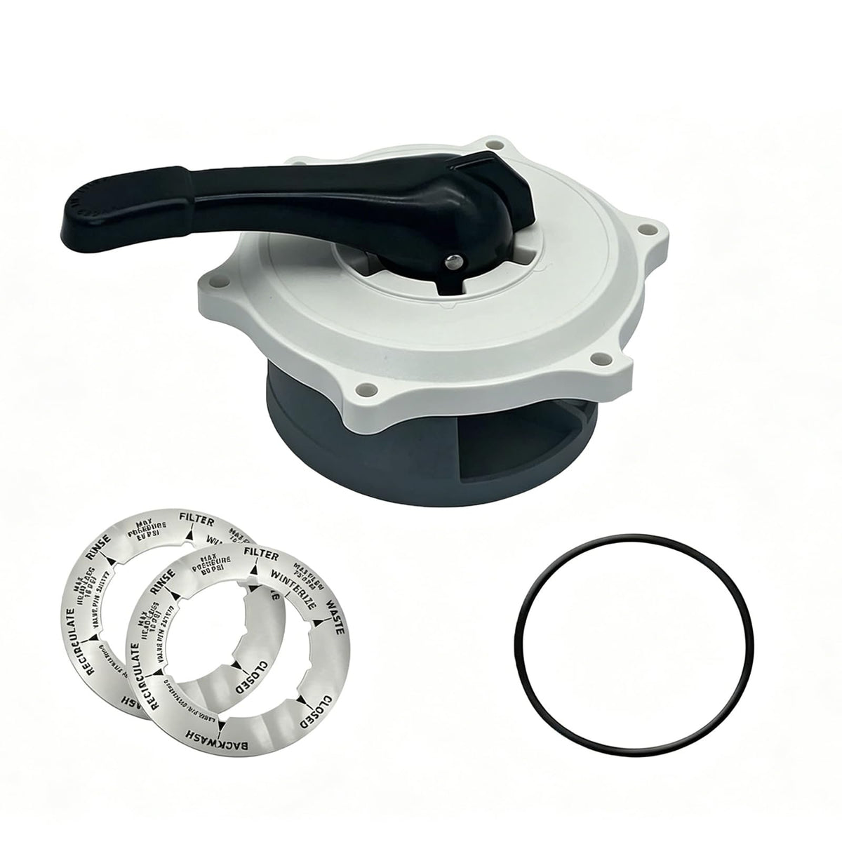 270068 1.5-inch pool multi-functional valve top assembly for Pentair HiFlow top-mounted and side-mounted valves