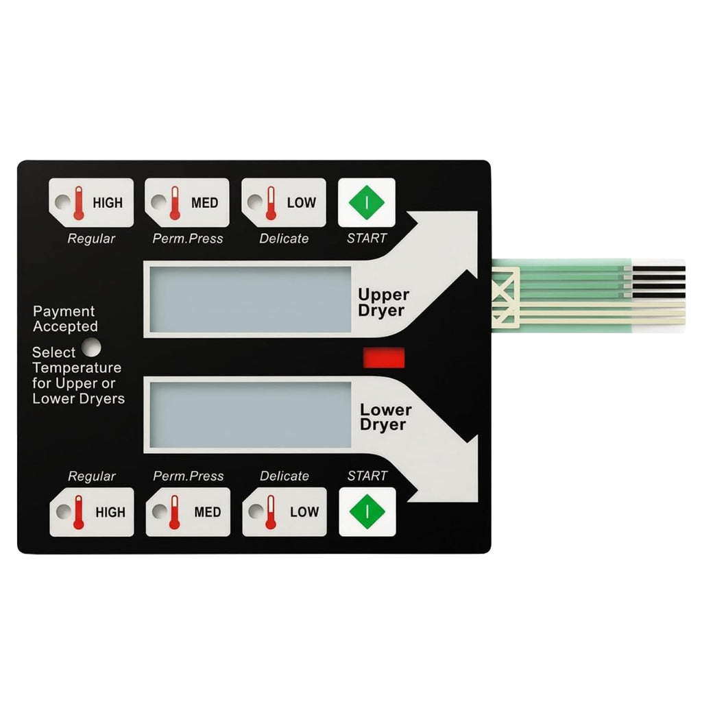 9801-100-001 Touch Panel Control Panel for Dexter Stacked Dryer