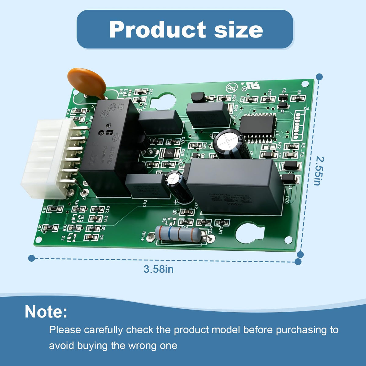 5303918476 Refrigerator Defrost Control Board for Kenmore, Electrolux