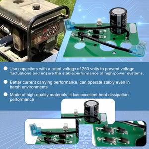 0063525 Generator Bridge Rectifier & Capacitor Board for Coleman Powermate Generator Models PL0495503 PM0435000 PM0435251