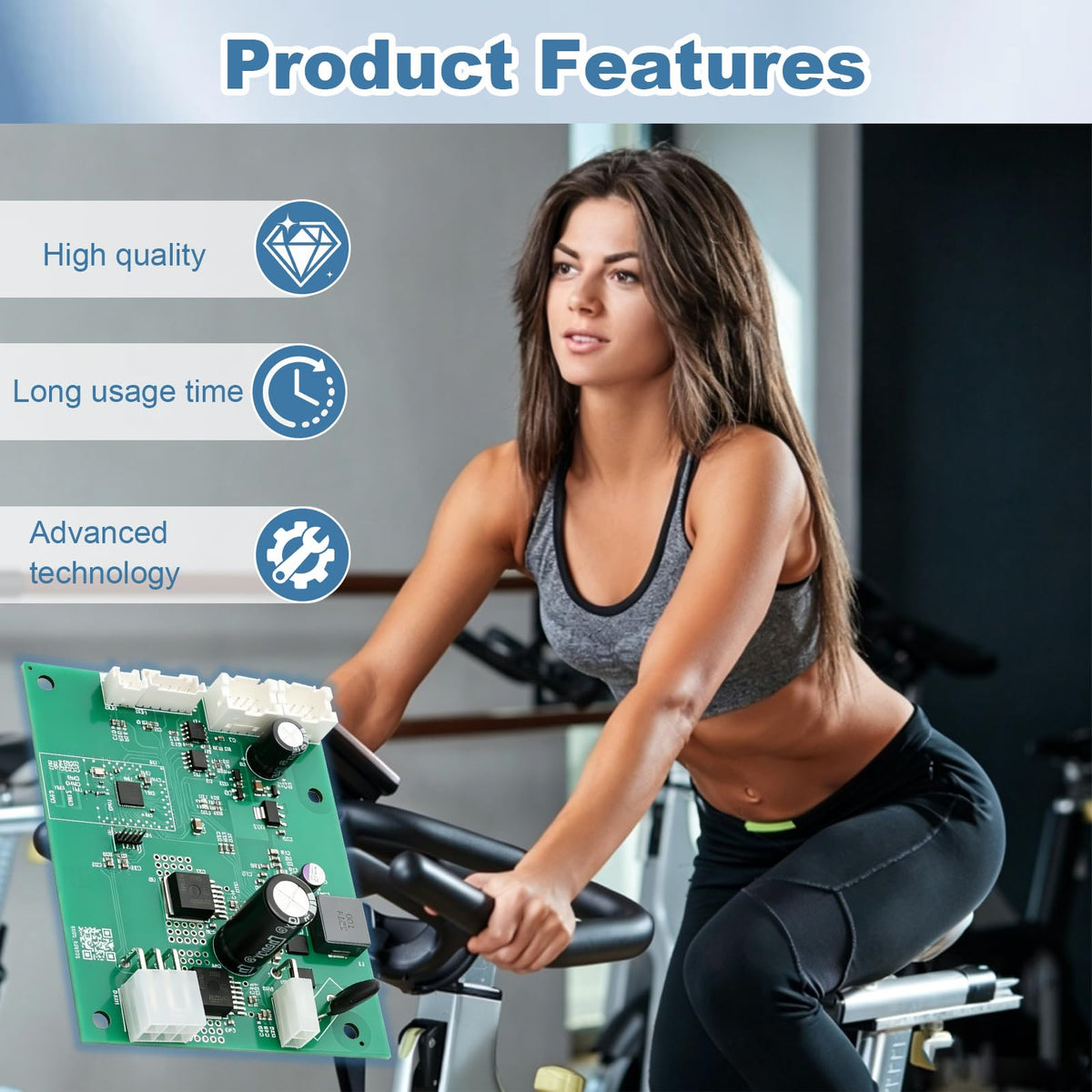 430157 Exercise Bike Motor Control Board for Multiple ICON Nordic Brand Devices NTEX03121, NTEX03122, NTEX05117NB