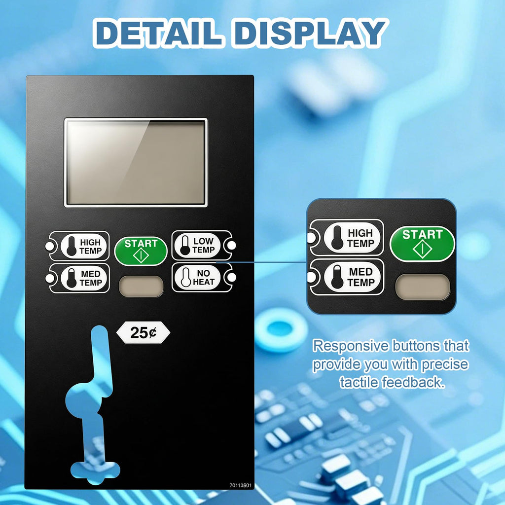 7011360 70113601 Touch Panel Control Panel for Speed Queen Dryer ST0300D