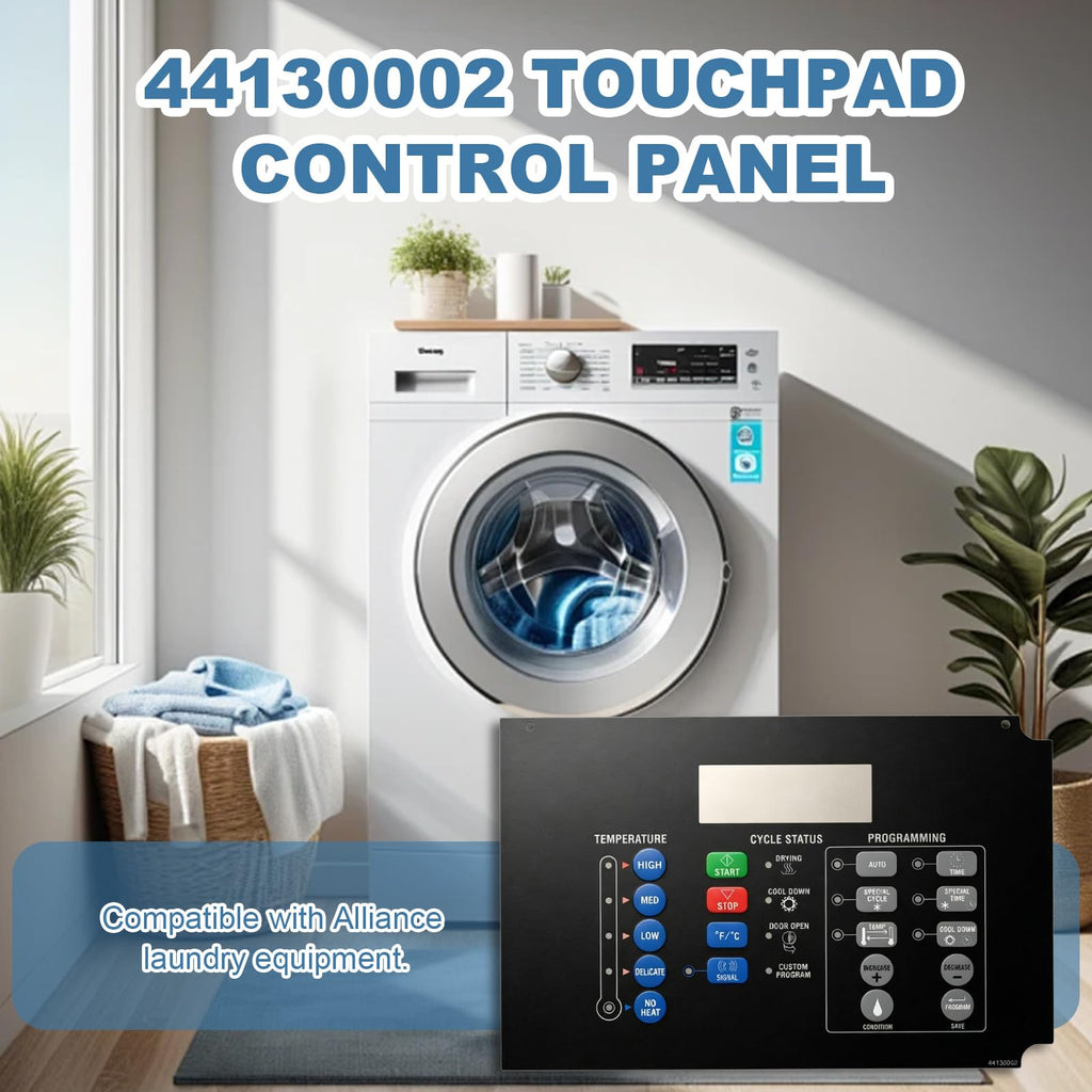 44130002 Touchpad Control Panel for Alliance Laundry Keypad