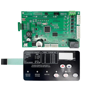 42002-0007S Pool Heater Control Board for Mastertemp & Sta-Rite Max-E-Therm,Replaces 461105 with 472610Z Switch Pad