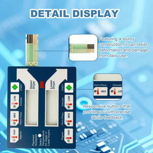 9801-059-006 Dryer Membrane Switch Keypad for Dexter Stack Dryer