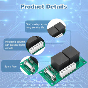 140-1130 RV Slide Relay Board,Power Gear Slide Out Relay Controller for RV Power Gear 14-1130, 14-1096, 246063, 368859, 135696