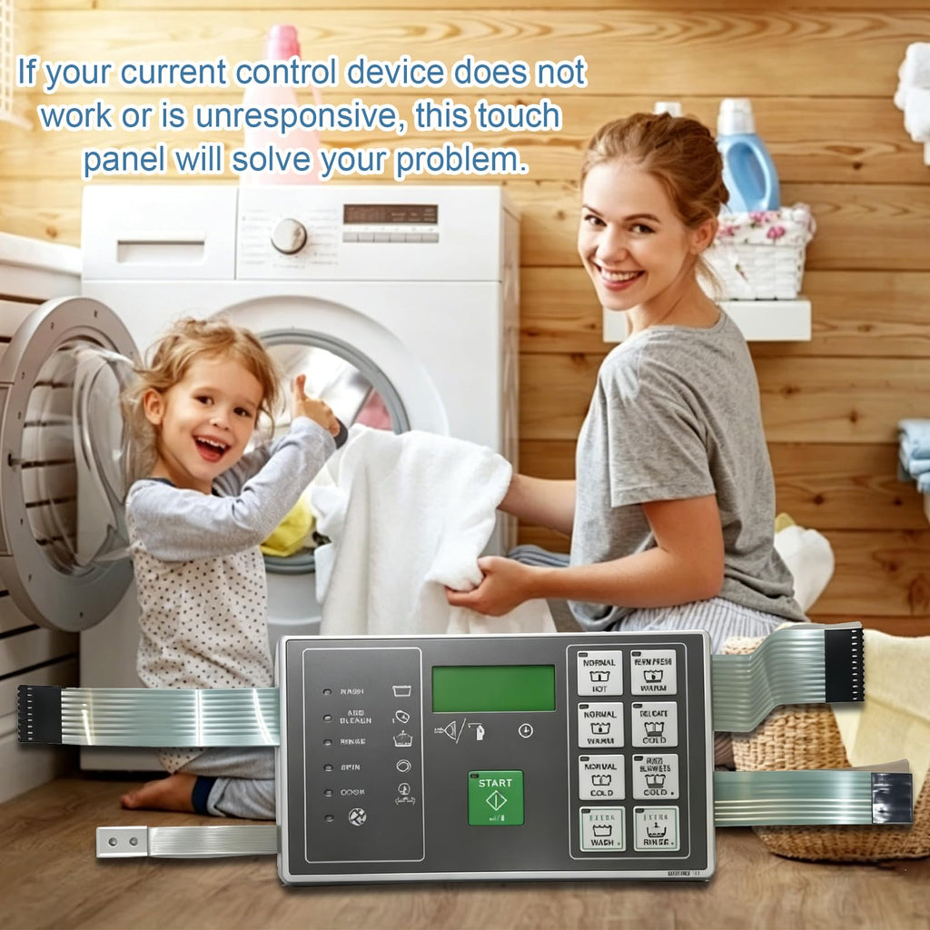 Alliance Laundry Systems F0231582-17P OEM English White Keypad Coin Kit