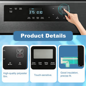 DG96-00850E Samsung Gas Stove Touch Control Panel