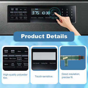 DG34-00017A Samsung Gas Stove Touch Control Panel