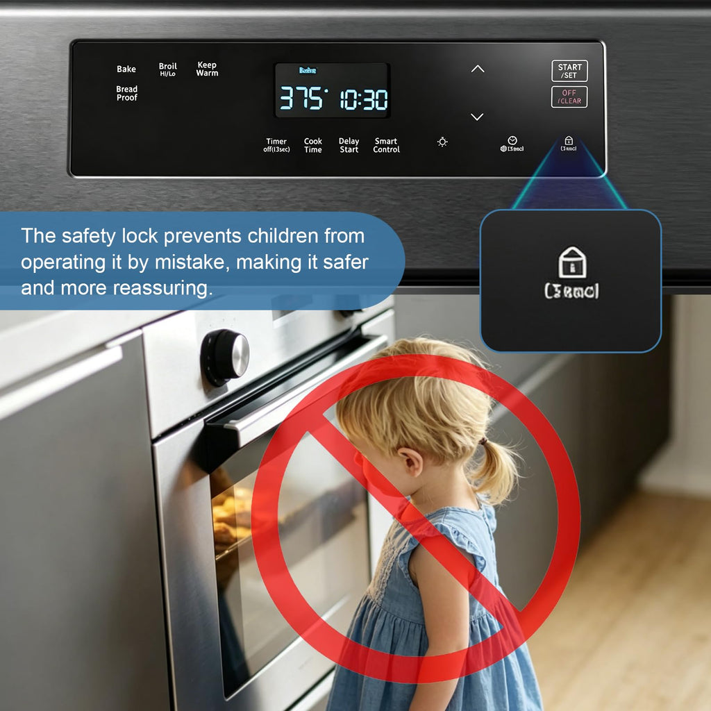 DG96-00850E Samsung Gas Stove Touch Control Panel