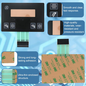 32126.1004 Membrane Control Panel for Beverage FreezerULTRA-2A / Ultra-2
