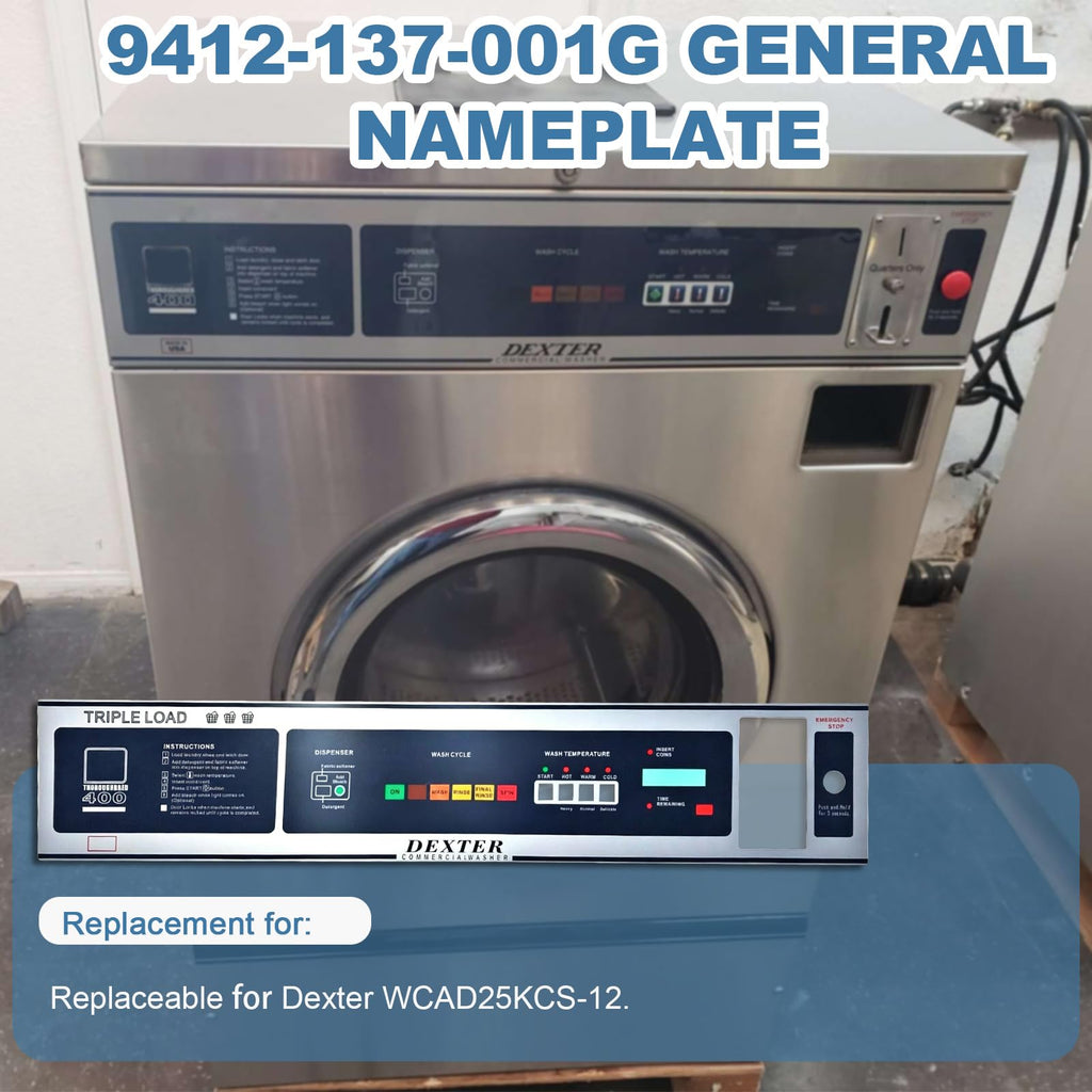 9412-137-001G Washing Machine Switch Panel for WCAD25KCS-12