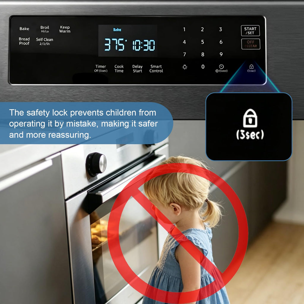 DG96-00850D Samsung Gas Stove Touch Control Panel