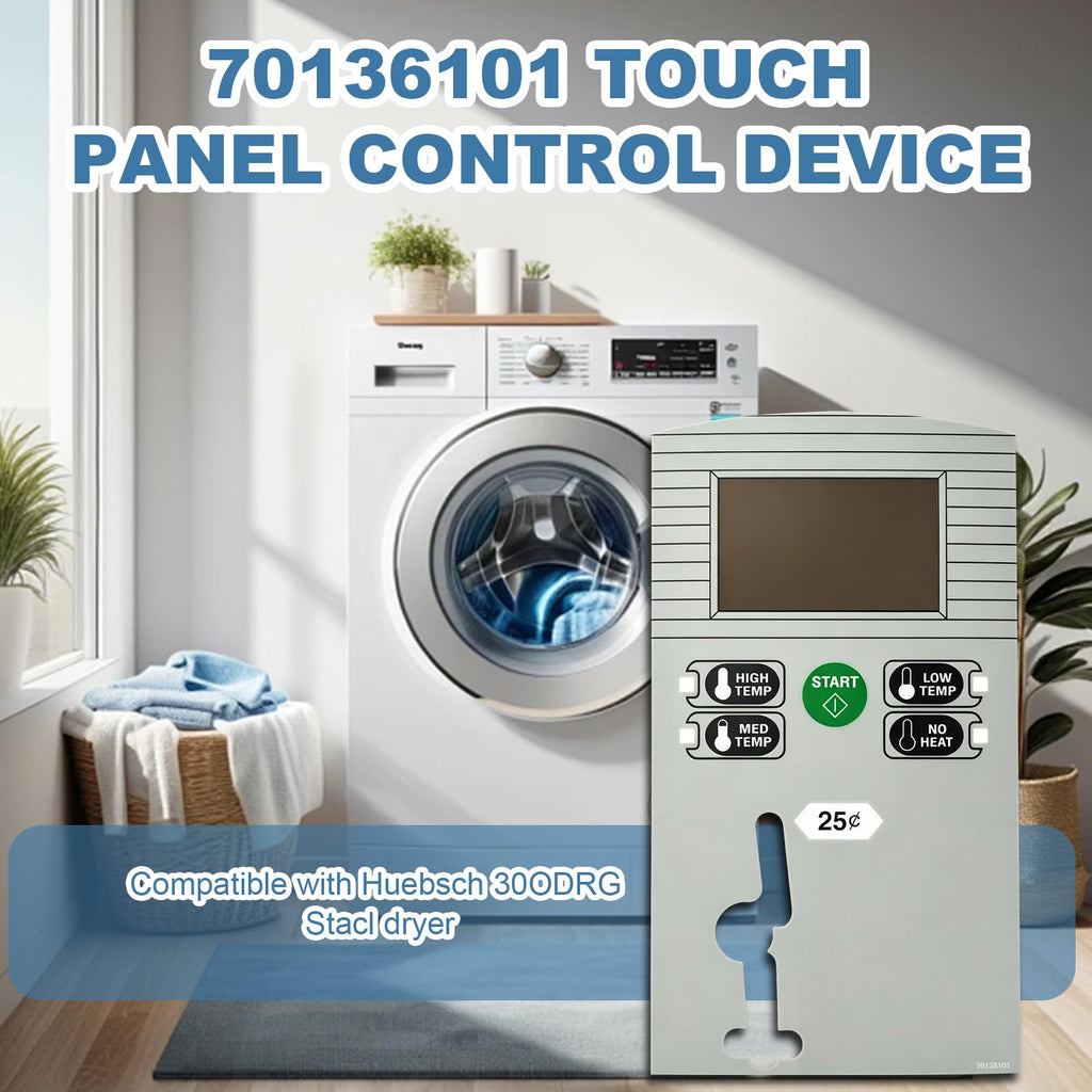 70136101 Touchpad Control Panel for Huebsch 300DRG Stack Dryer