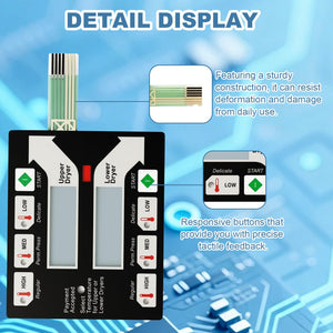 9801-100-001 Touch Panel Control Panel for Dexter Stacked Dryer
