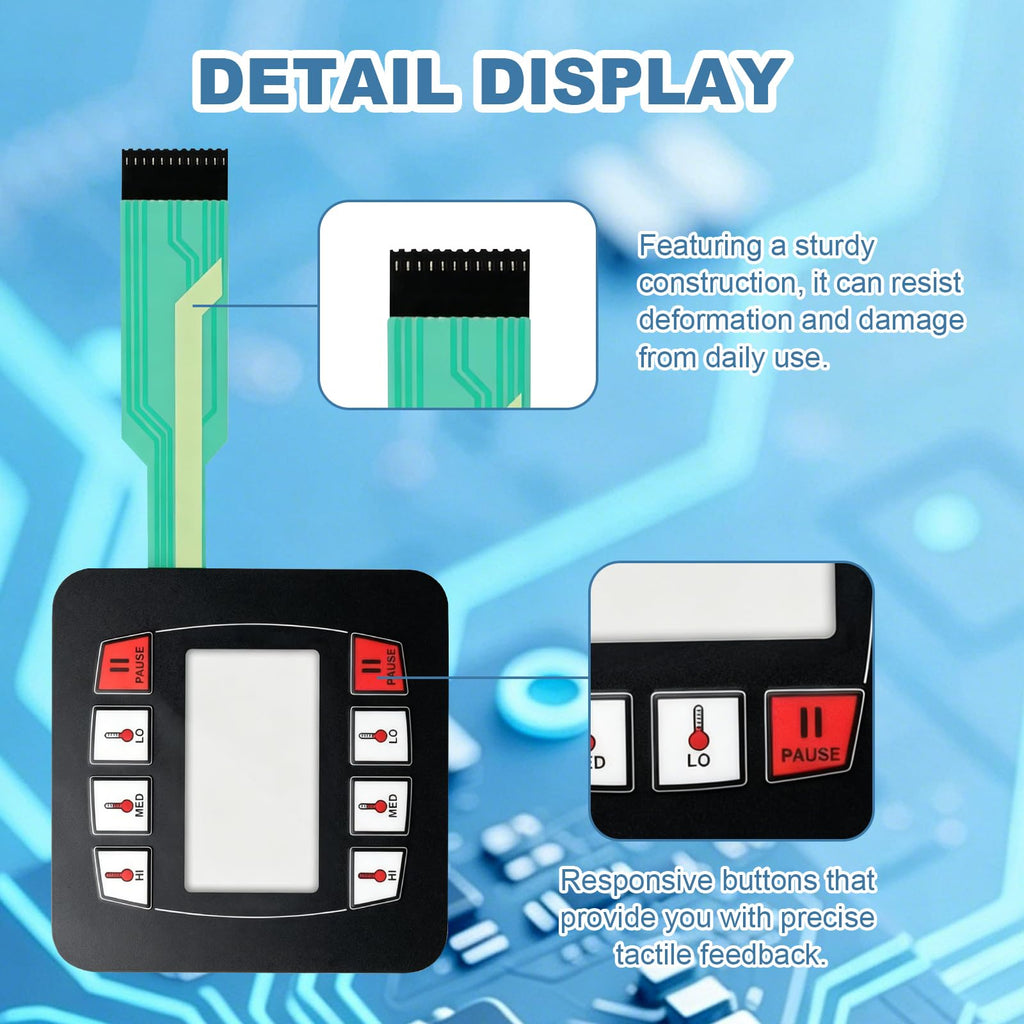 112583 Touchpad Control Panel for ADC American Dryer PH7.4.2-COIN DMC Keypad