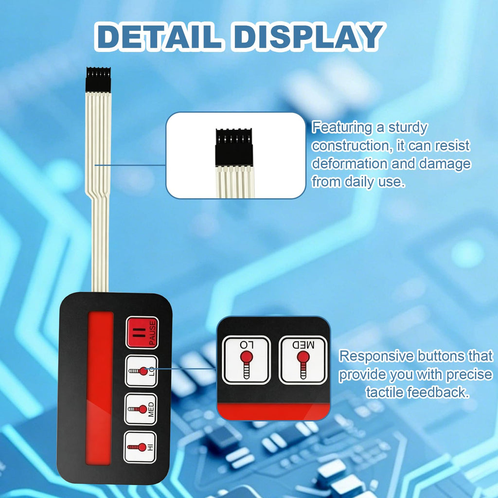 112575 112579 7.3 Keypad Touchpad Control Panel for ADC American Dryer