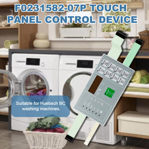 F0231582-07 Washer Touch Control Panel, Replacement Flexible Keypad Panel