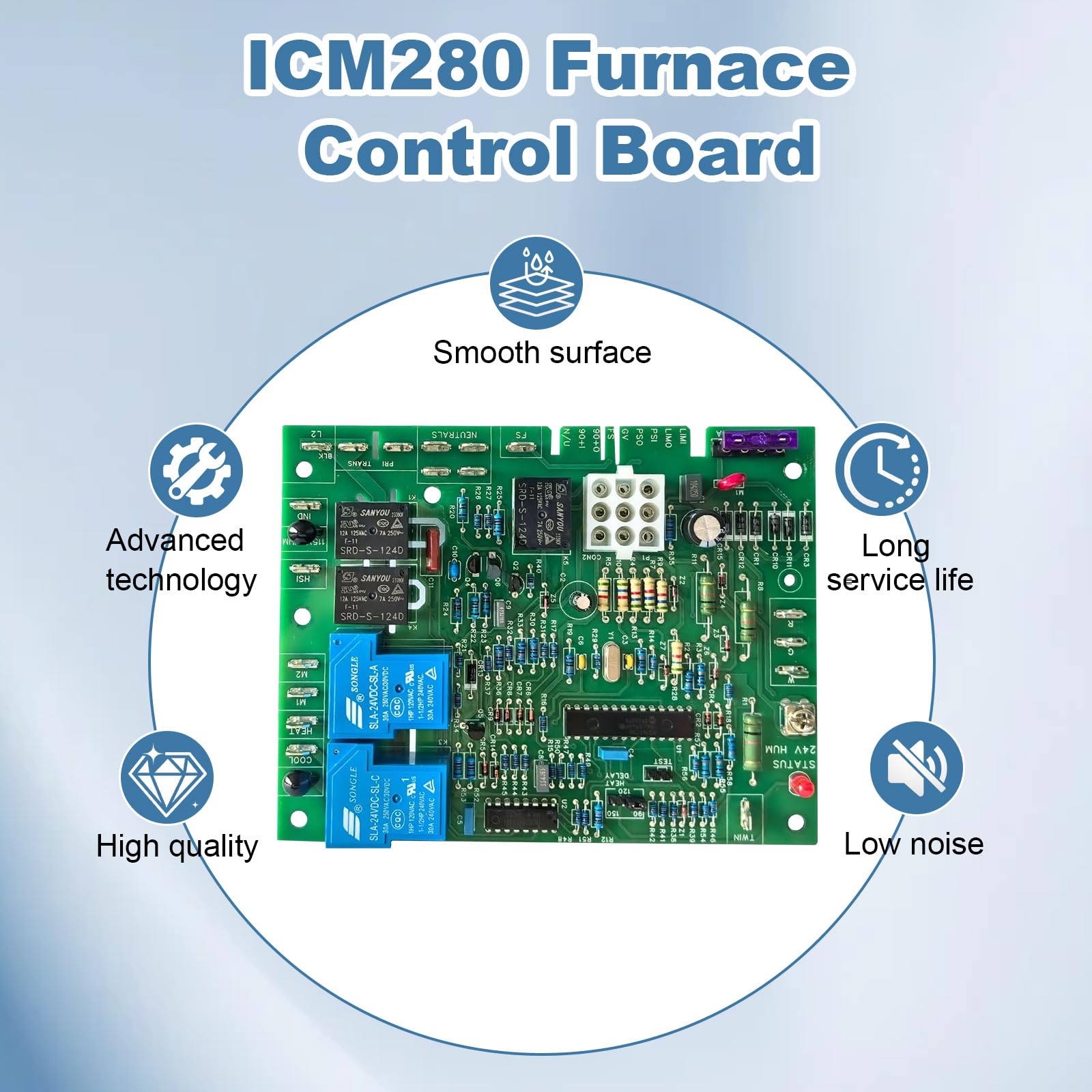 Goodman ICM280 Furnace Control Board 副图