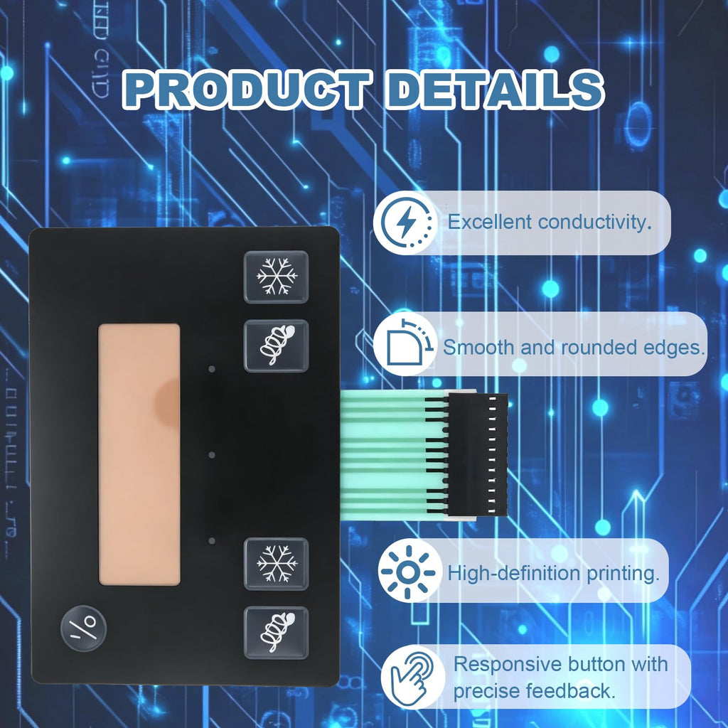 32126.1004 Membrane Control Panel for Beverage FreezerULTRA-2A / Ultra-2