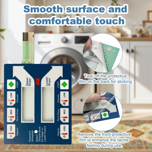 9801-059-006 Dryer Membrane Switch Keypad for Dexter Stack Dryer