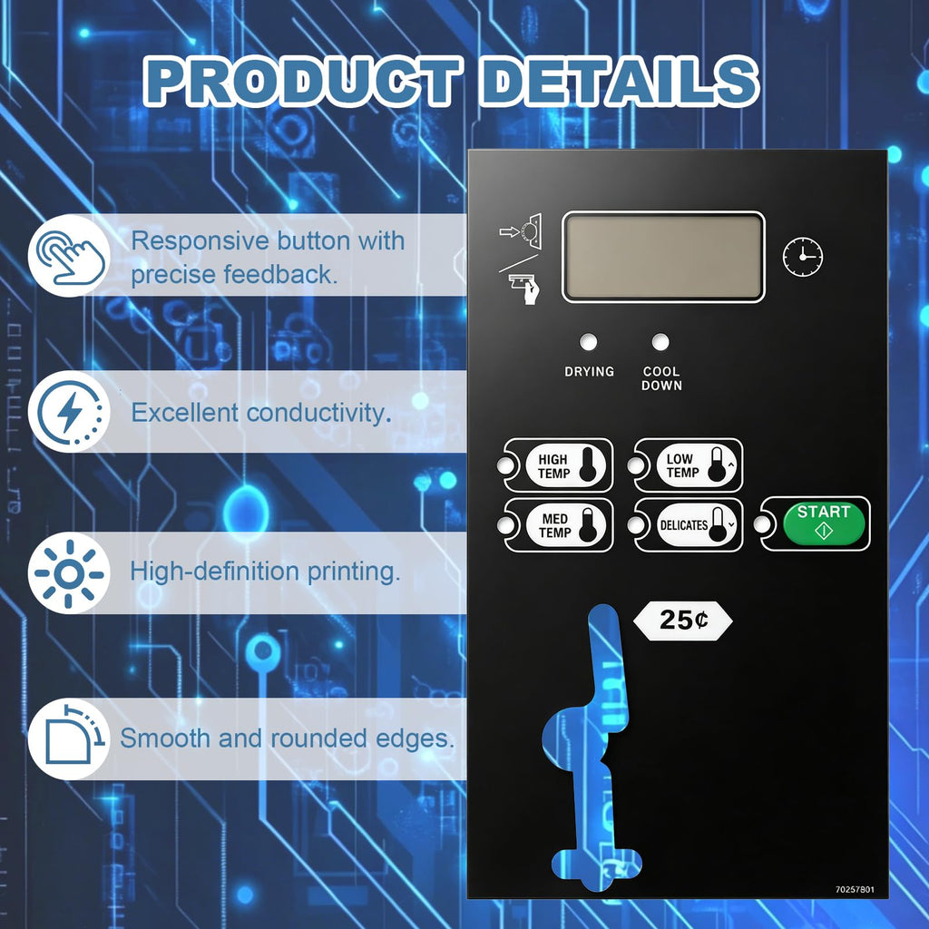 70257801 Touch Panel Control Panel for Subikun Dryer STT30 SQ BC/BX