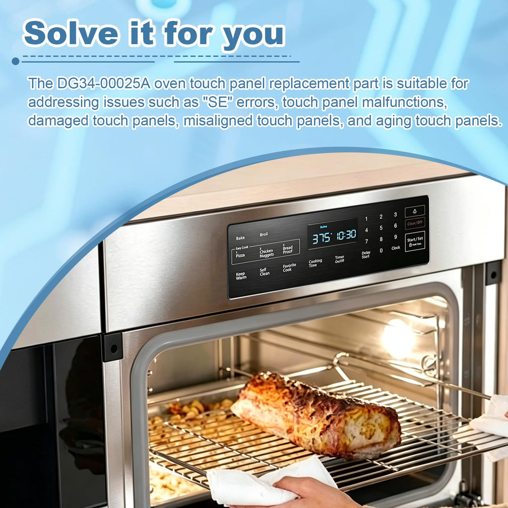 DG34-00025A Samsung Gas Stove Touch Control Panel