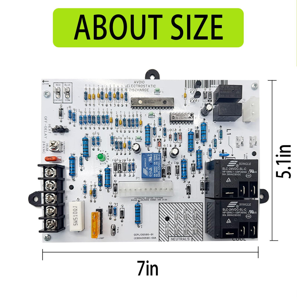 HK42FZ018 Furnace Control Board Replacement for Carrier Bryant Payne Circuit Board