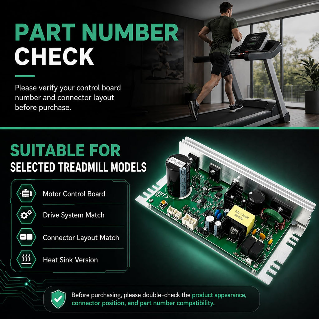 MC1648DLS 406077 Treadmill Control Board for IFIT, Jin Fitness, Pro-Fitness, Icon