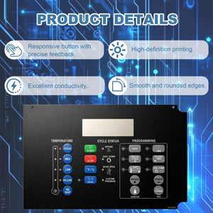 44130002 Touchpad Control Panel for Alliance Laundry Keypad