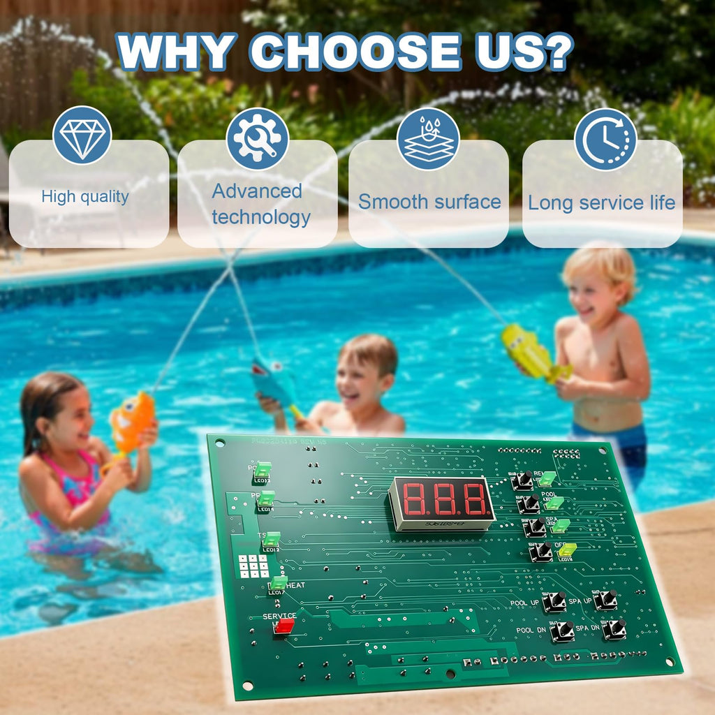 472100 Digital Display Temperature Controller Board,6800 DDTC MiniMax NT keyboard for Pentair MiniMax NT Series Pool and Spa Heater