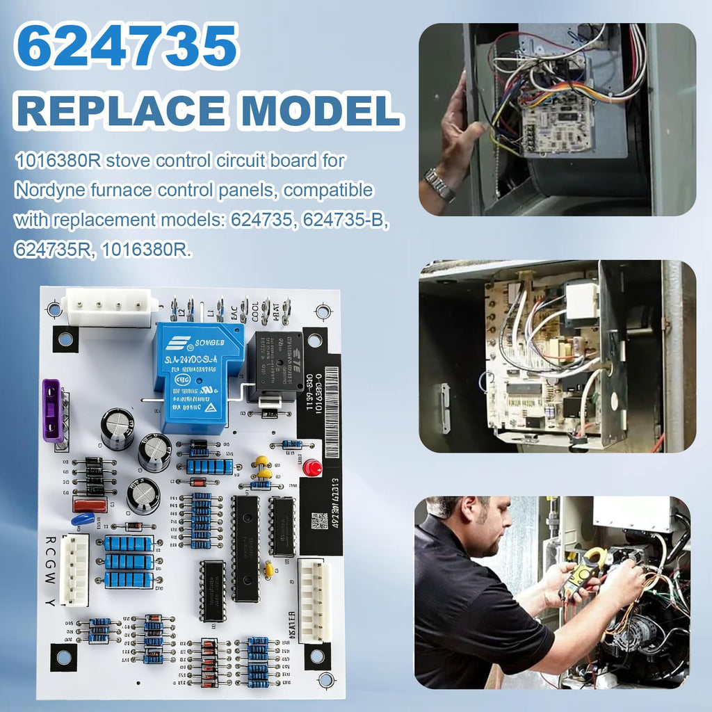 624735 Stove Control Board for HVAC heating systems 624735-B/624735R/1016380R
