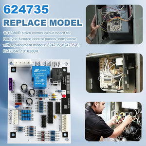 624735 Stove Control Board for HVAC heating systems 624735-B/624735R/1016380R