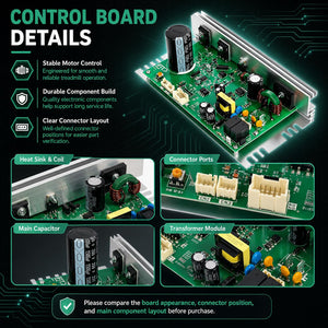 MC1618DLS 406075 Treadmill Control Board for IFIT, Jin Fitness, Pro-Fitness, Icon