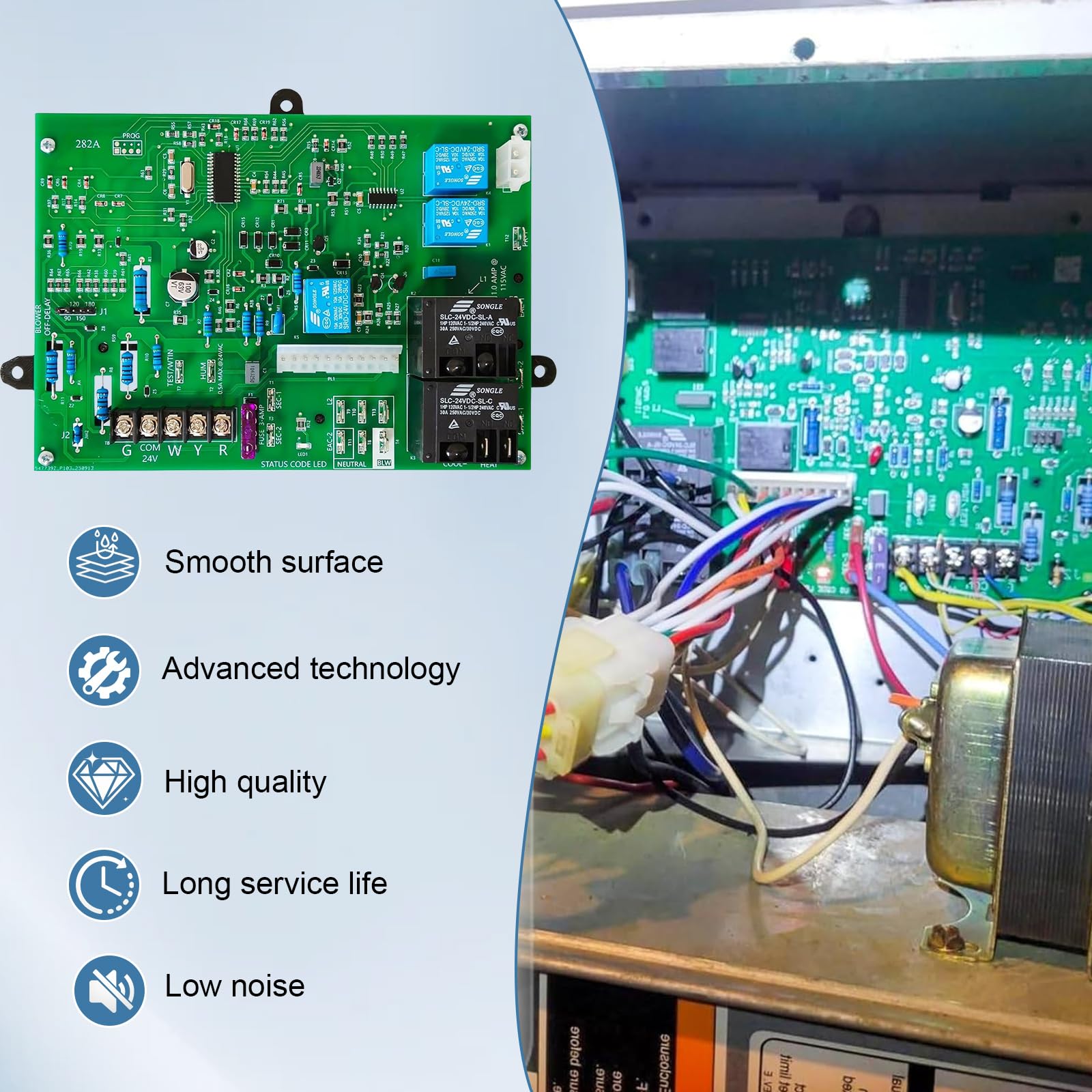 Carrier ICM282A Stove Control Board 副图