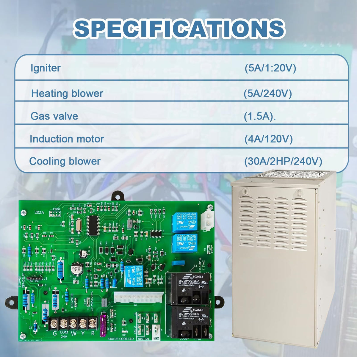 Carrier ICM282A Stove Control Board