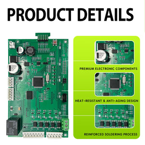 42002-0007S Pool Heater Control Board for Mastertemp & Sta-Rite Max-E-Therm,Replaces 461105 with 472610Z Switch Pad