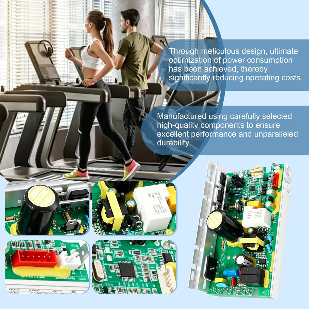 AE0016C Treadmill Motor Control Board Mainboard for Sole F63 , Replaces CRD020109, D020109, CRD020118, 110V Motor