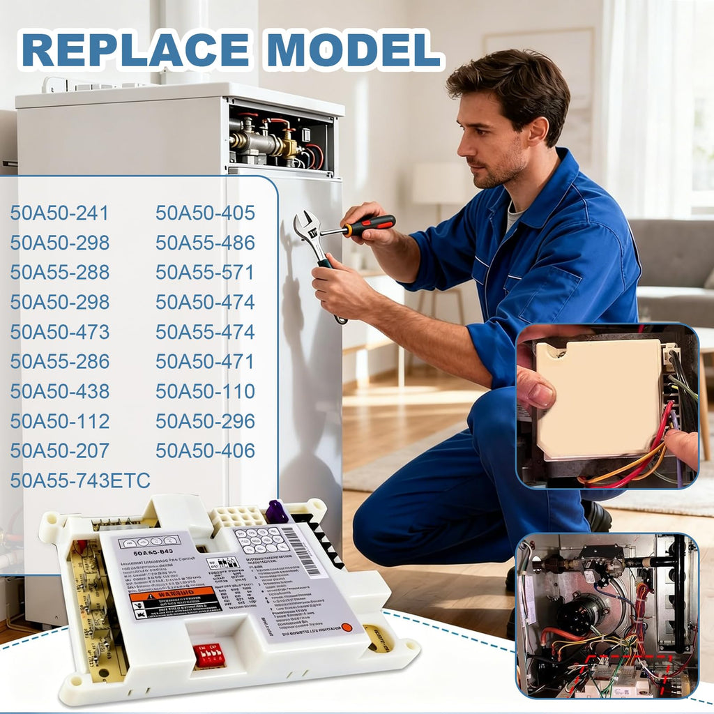 50A55-843 Furnace Control Board for Lennox and White-Rodgers