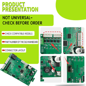 42002-0007S Pool Heater Control Board for Mastertemp & Sta-Rite Max-E-Therm,Replaces 461105 with 472610Z Switch Pad